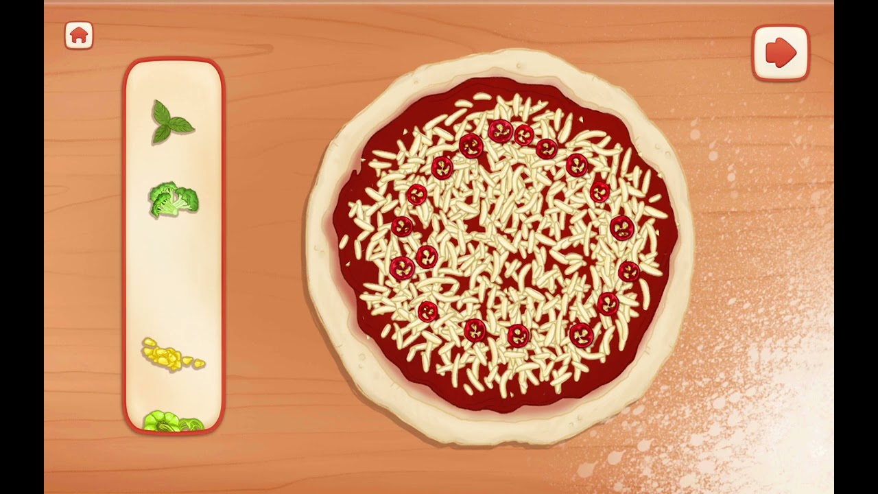 Jugando :PIZZA MAKER✨️