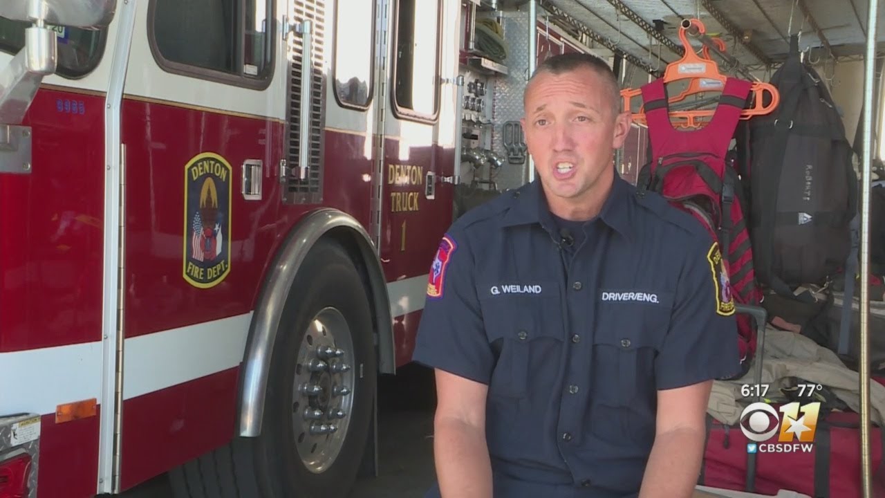 Denton Firefighter Back On Duty 10 Months After Leg Amputated