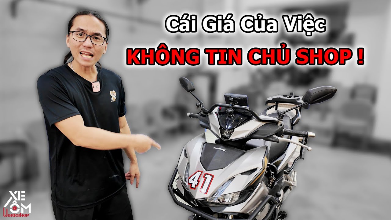 Cảnh B&aacute;o Anh Em Chơi Hệ Xe Nhỏ Sử Dụng Nhiều Đ&egrave;n V&agrave; C&aacute;i Kết Xe &Ocirc;m Workshop