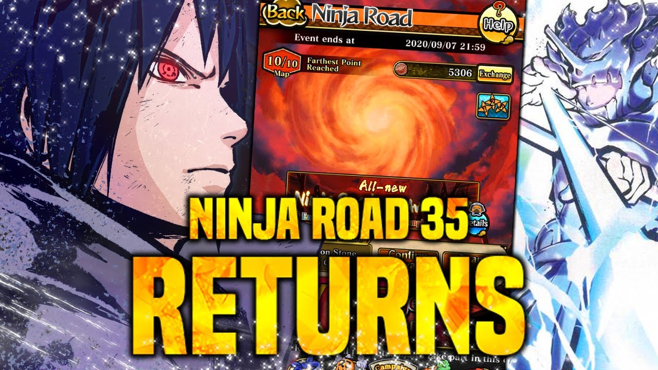 NINJA ROAD 35 RETURNS! | Naruto Ultimate Ninja Blazing