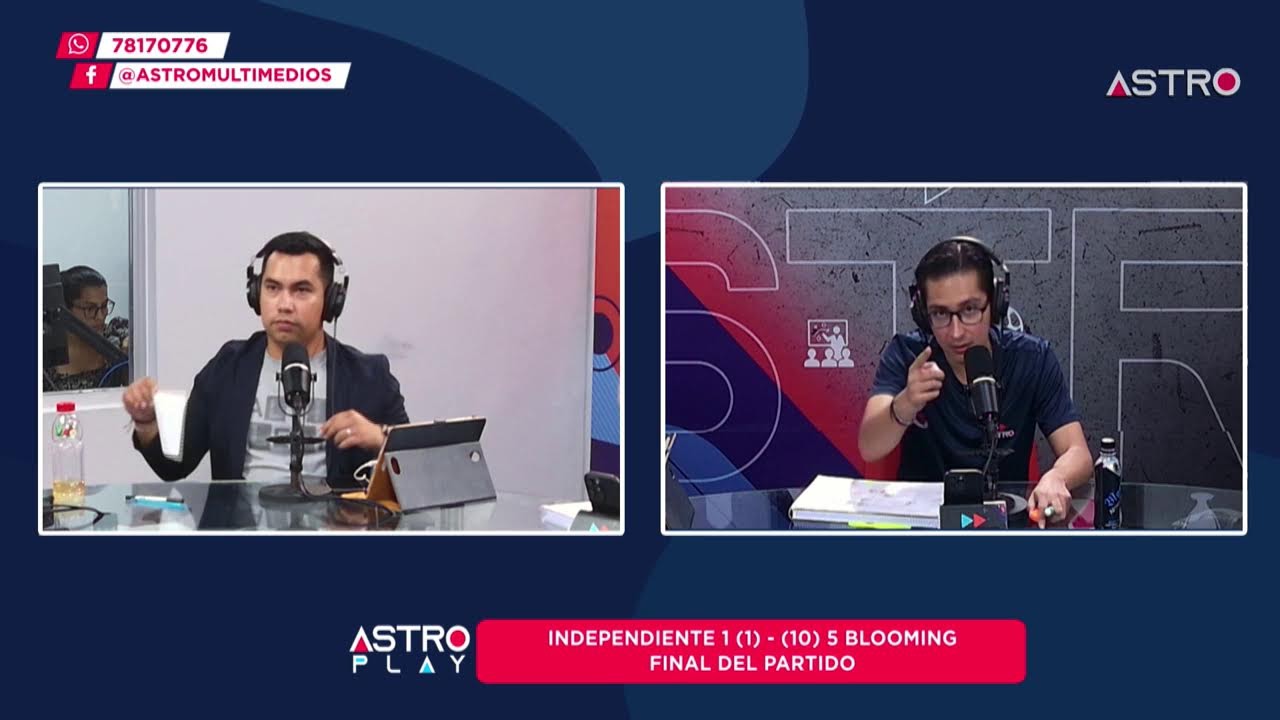 ✅ #Independiente  VS #Blooming EN VIVO POR #ASTROPLAY  EN VIVO y EN DIRECTO