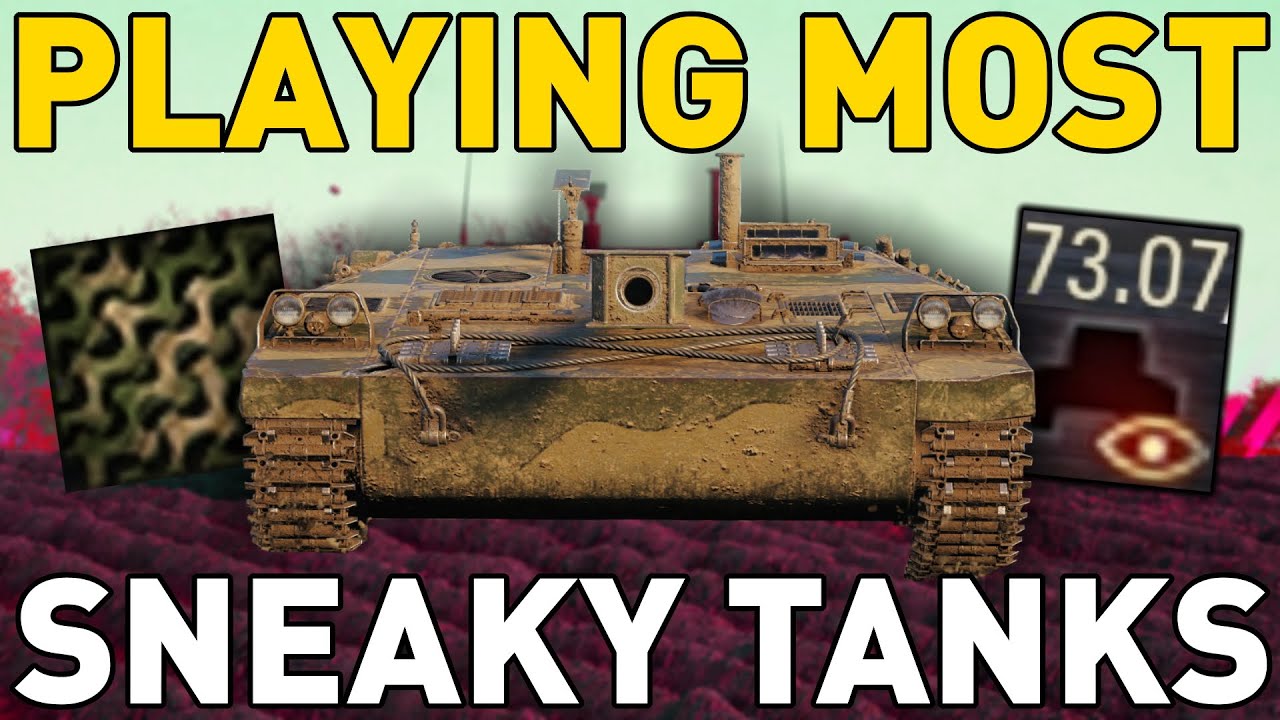 Играем на САМЫХ СКРЫТЫХ танках в World of Tanks!
