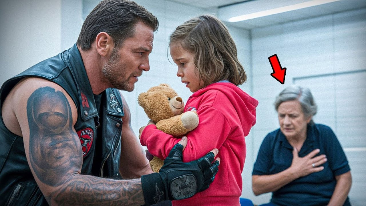 Er hat meine Oma geschlagen!“, rief das Mädchen – die Biker parkten vor seiner Tür.