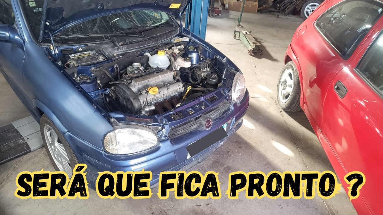 Corsa Gsi Azul - Será que vai da tempo de ir na Caravana da Fueltech !?