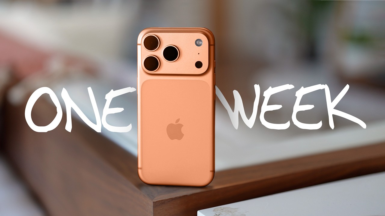 Living With the iPhone 17 Pro/Max for 1 Week &ndash; My Honest Review