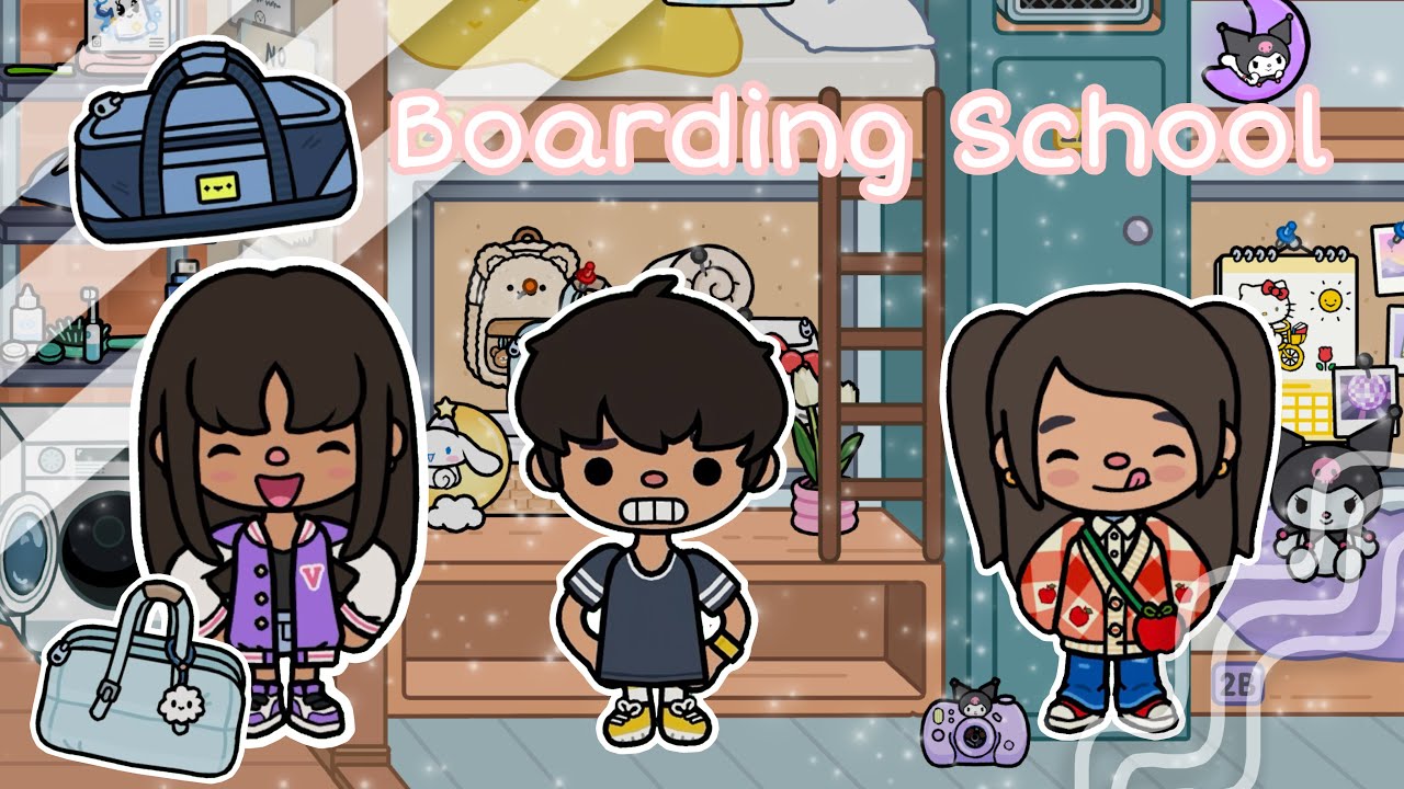 Boarding school! *DRAMA* | Toca RP with VOICE 🔊