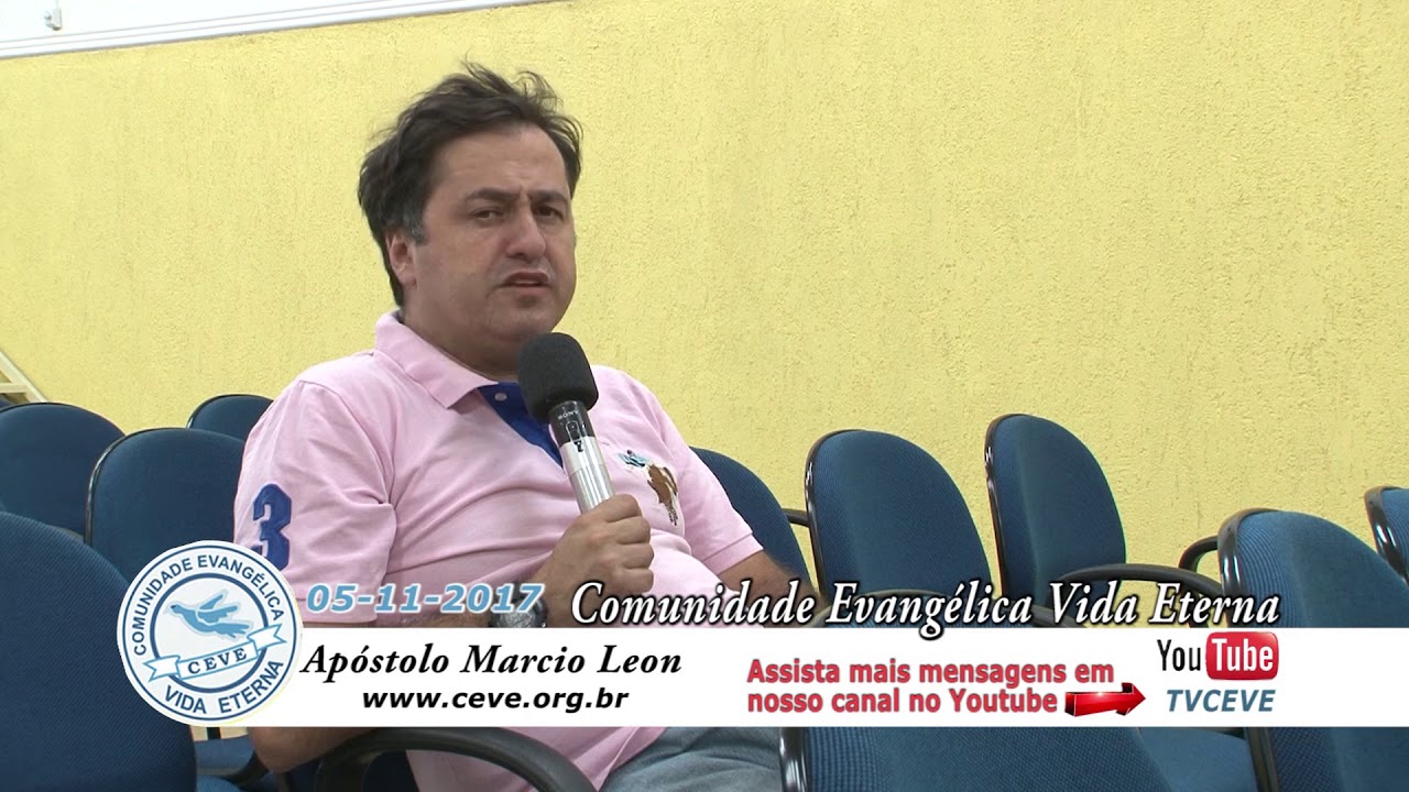 TV CEVE Alimento Di&aacute;rio com Ap&oacute;stolo M&aacute;rcio Leon 05/11/2017