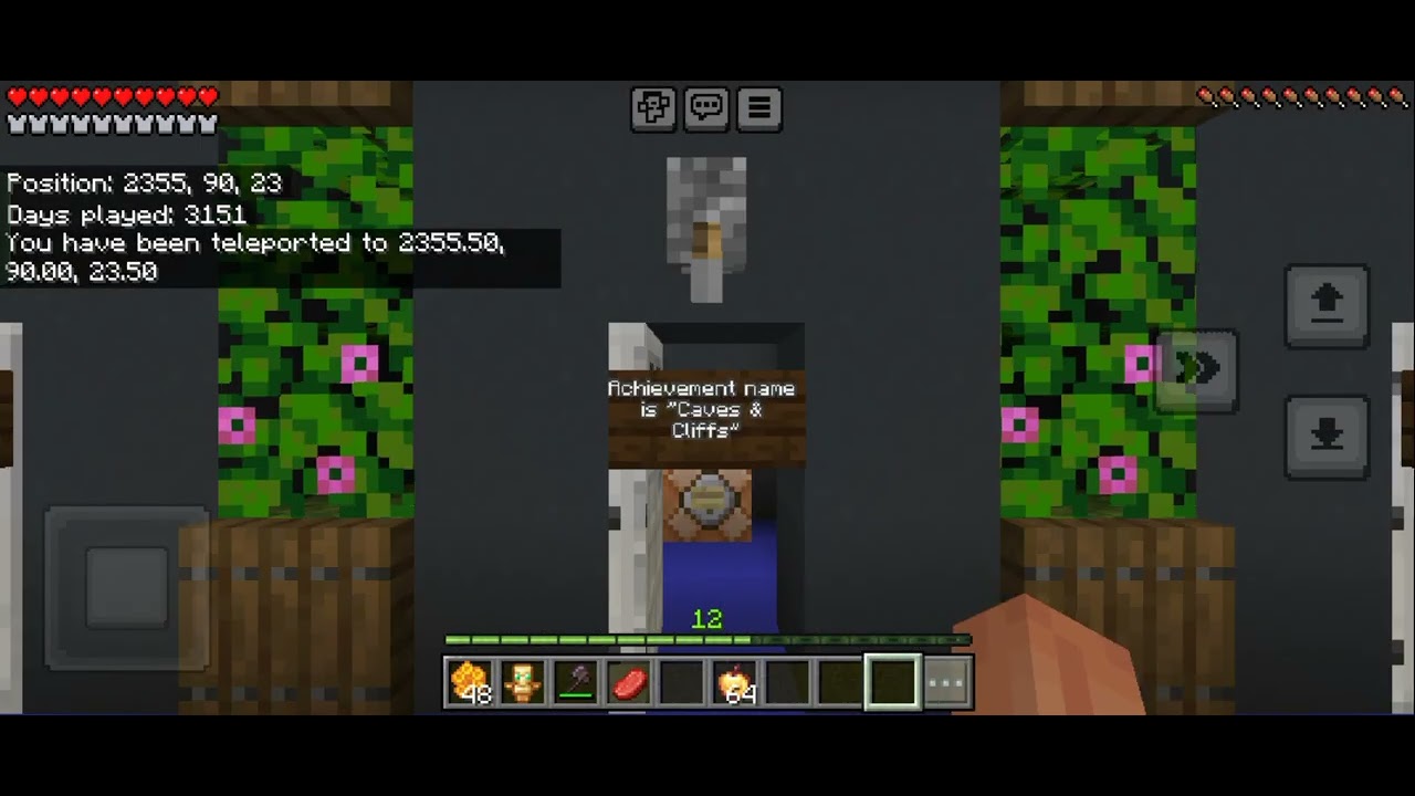 Minecraft achievement adventure part 52: cave and cliffs