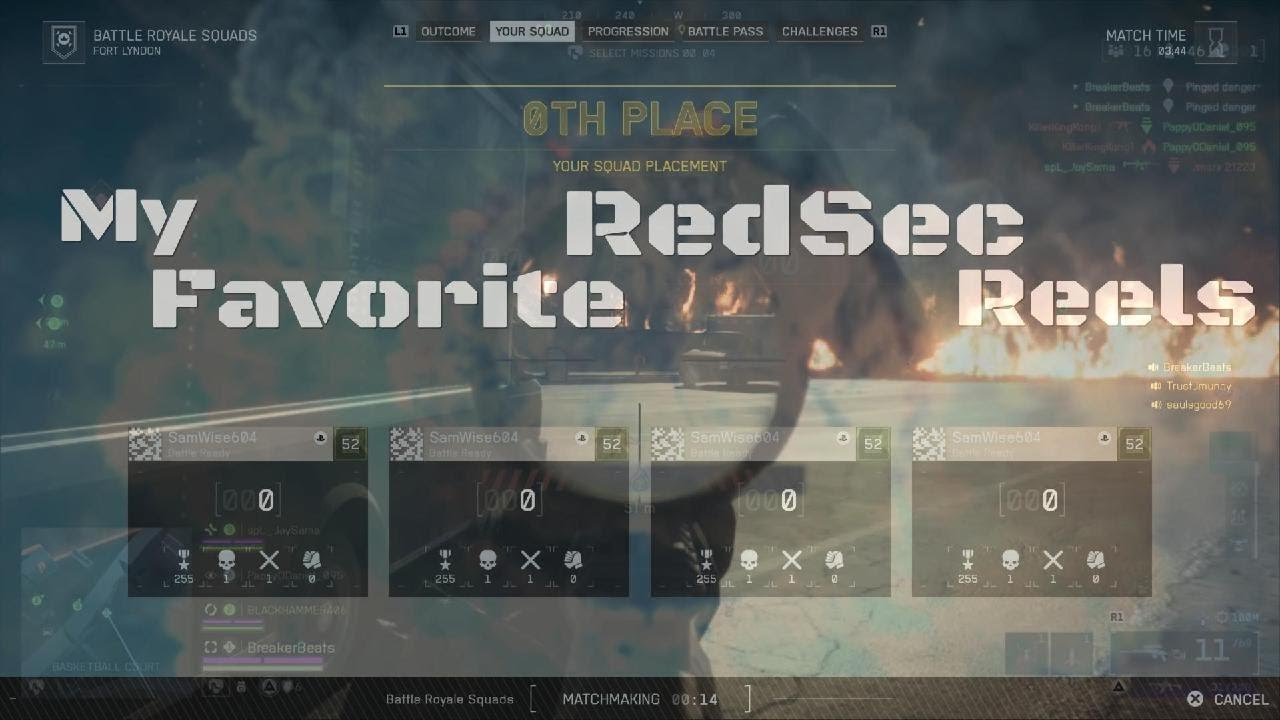 Ridiculous RedSec Reels