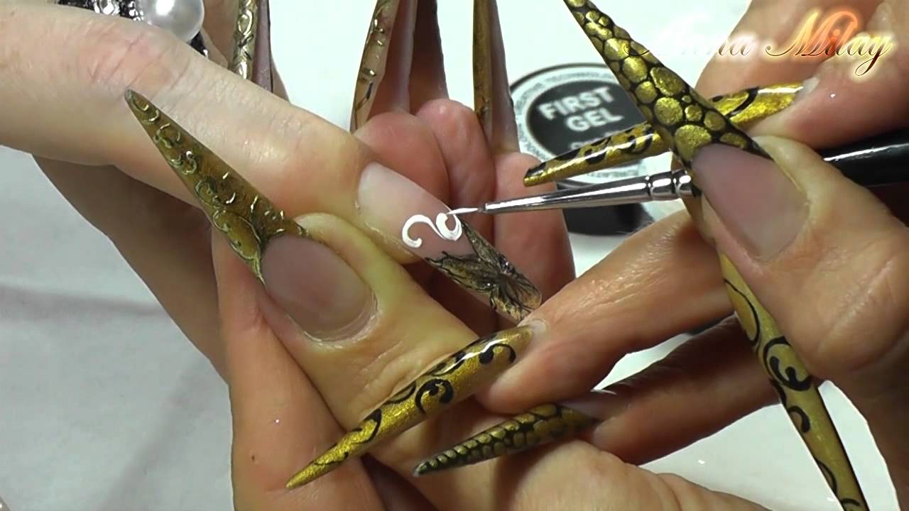 Nail Art by Anna Milay. 