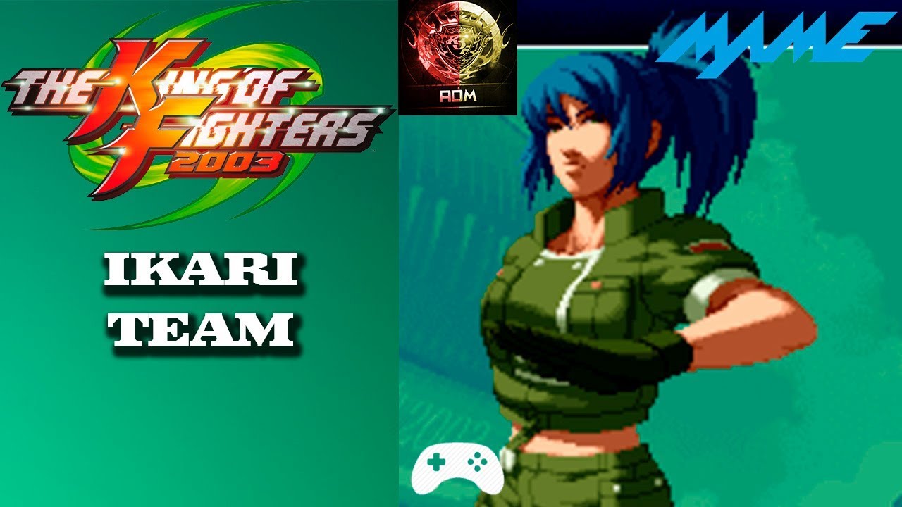 The King of Fighters 2003 arcade - Ikari Team