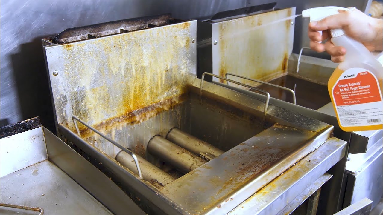 Customer Testimonial: Ecolab Grease Express No Boil Fryer Cleaner