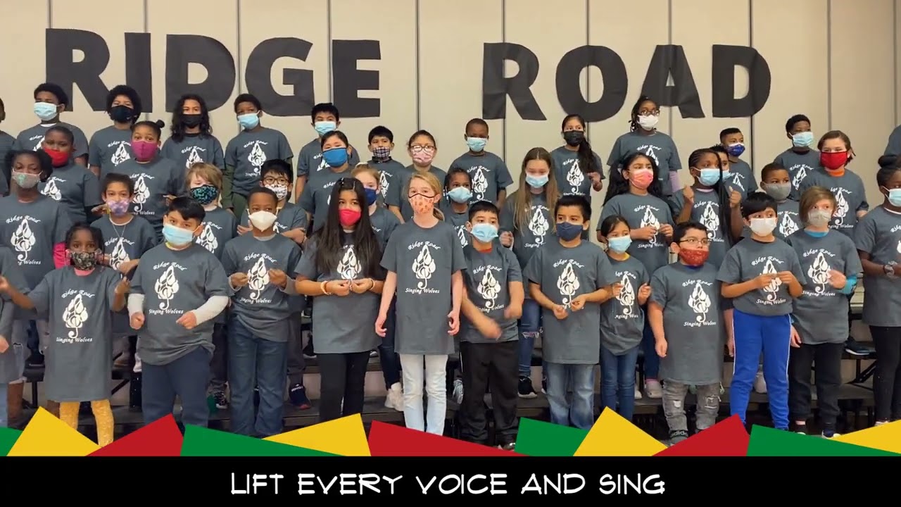 Lift Every Voice and Sing by RRE Children's Choir The Singing Wolves