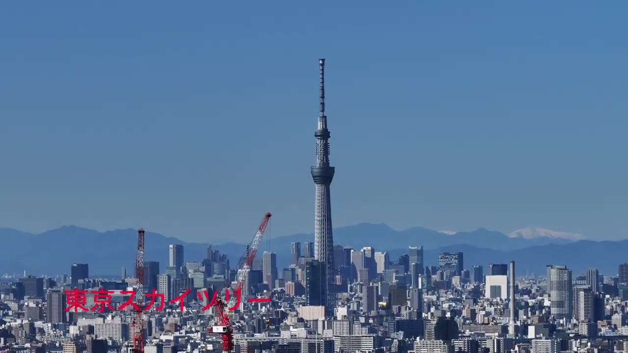 市川市内からの風景
