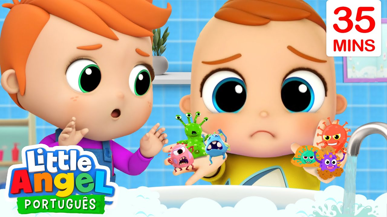 É Assim que Mantemos a Saúde, Joãozinho! 🧼 | 🥗 Canal do Joãozinho - Little Angel Português