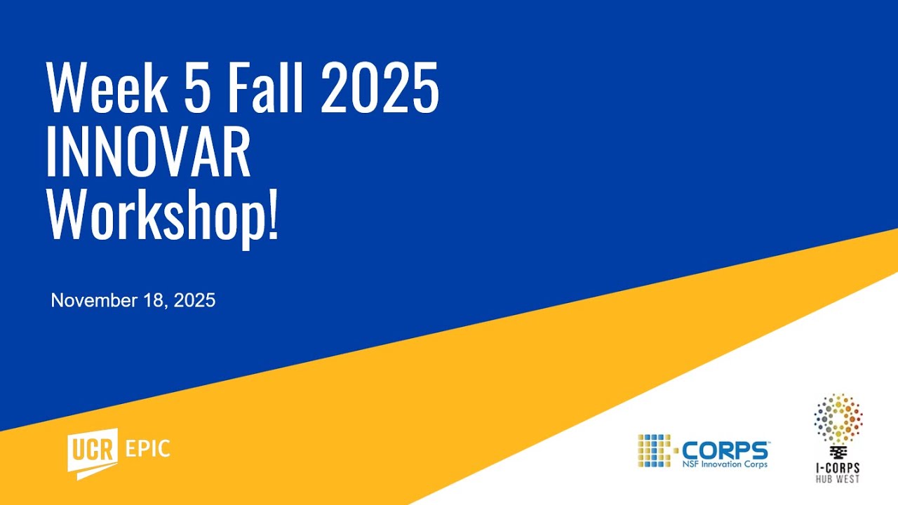 Session 5 Fall 2025 INNOVAR