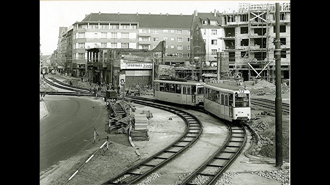 Linie 7 der Hagener Strassenbahn AG  1974 bis Ende Mai 1976