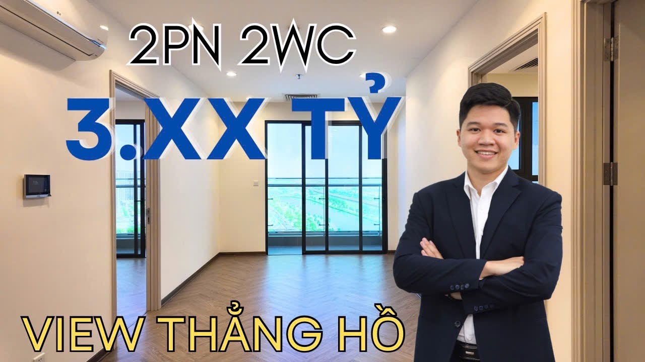Chi tiết căn 2 ngủ view hồ tại The Paris Ocean Park 1 tổng giá chưa tới 4 tỷ