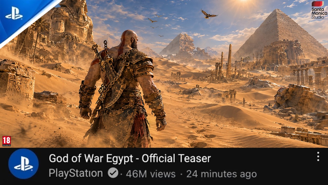 God of War Egypt (2026) - First Trailer | Santa Monica Studio | PS5 | Concept