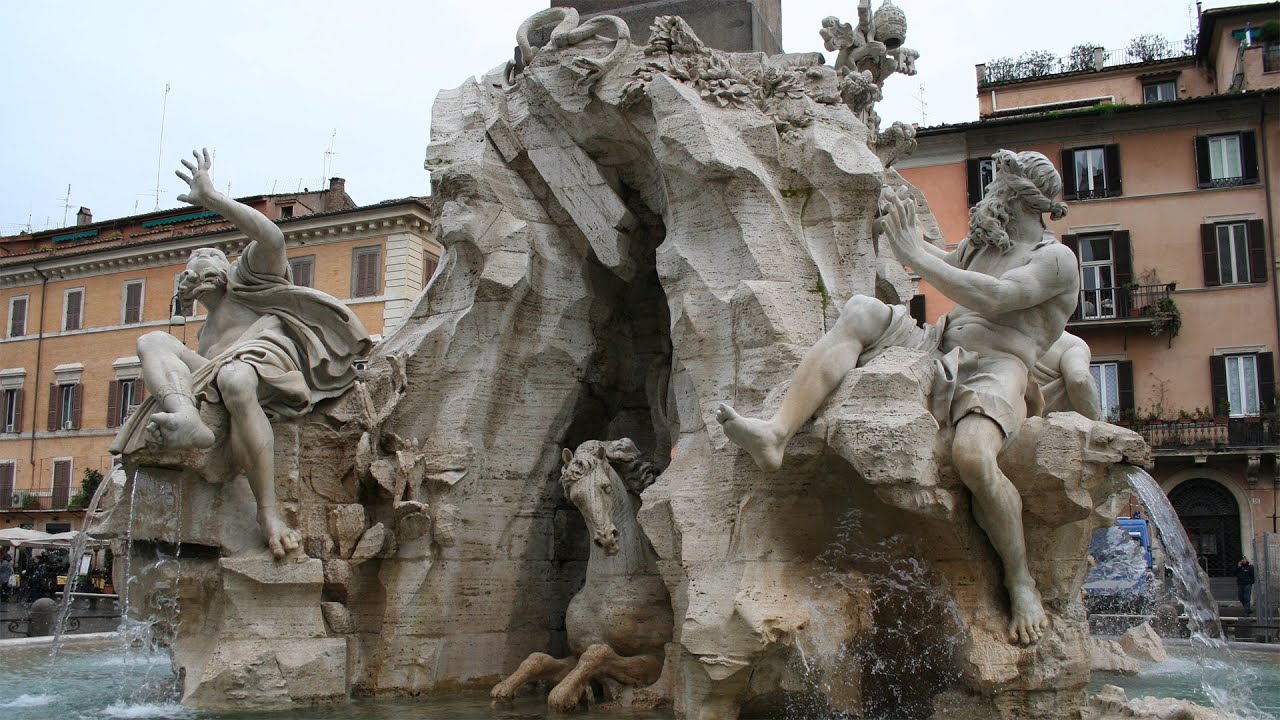 Gian Lorenzo Bernini - Fontana dei quattro fiumi (spiegata ai truzzi)