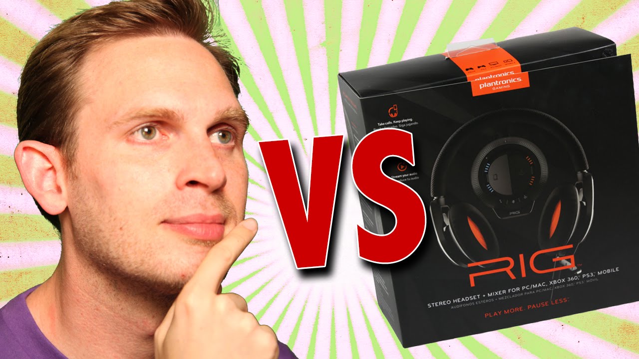 Plantronics Rig Gaming Headphones Unboxing