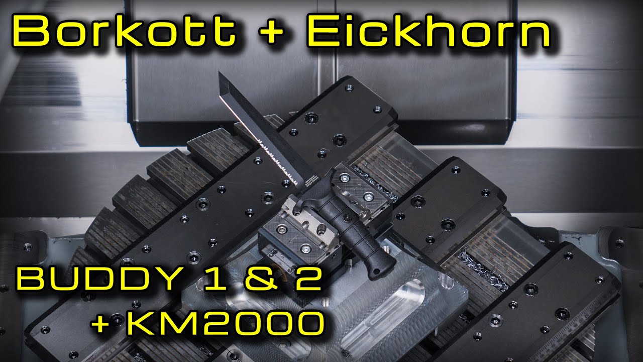 Scharfe Teile aus Solingen: Waffentechnik Borkott + Eickhorn Buddy 1 + 2 & KM2000
