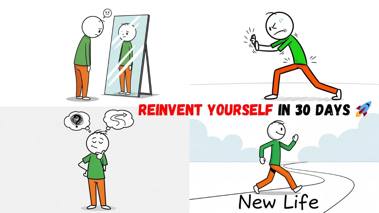 How to Reinvent Yourself in 30 Days 🚀