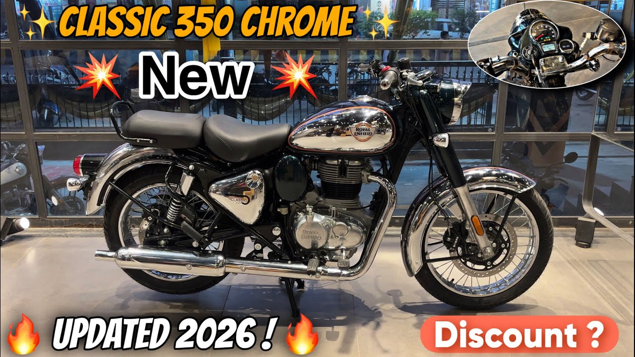 Royal Enfield classic 350 2026 🔥 | New Emerald Green  | Emi✅ | Updates | Review | Price | Discount 💥
