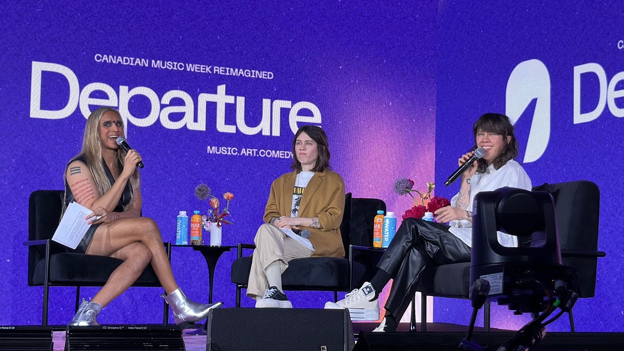 1/2 Tegan and Sara - Advocacy, Identity & Impact + Q&A w/ Vivek Shraya 😂 @ Departure Festival 5/7/25