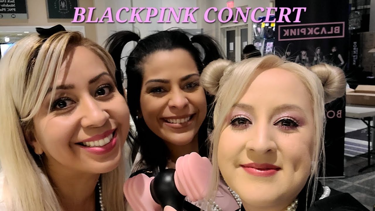 Sabina, Cindy & I went to the BlackPink concert in Dallas, TX. 2022.