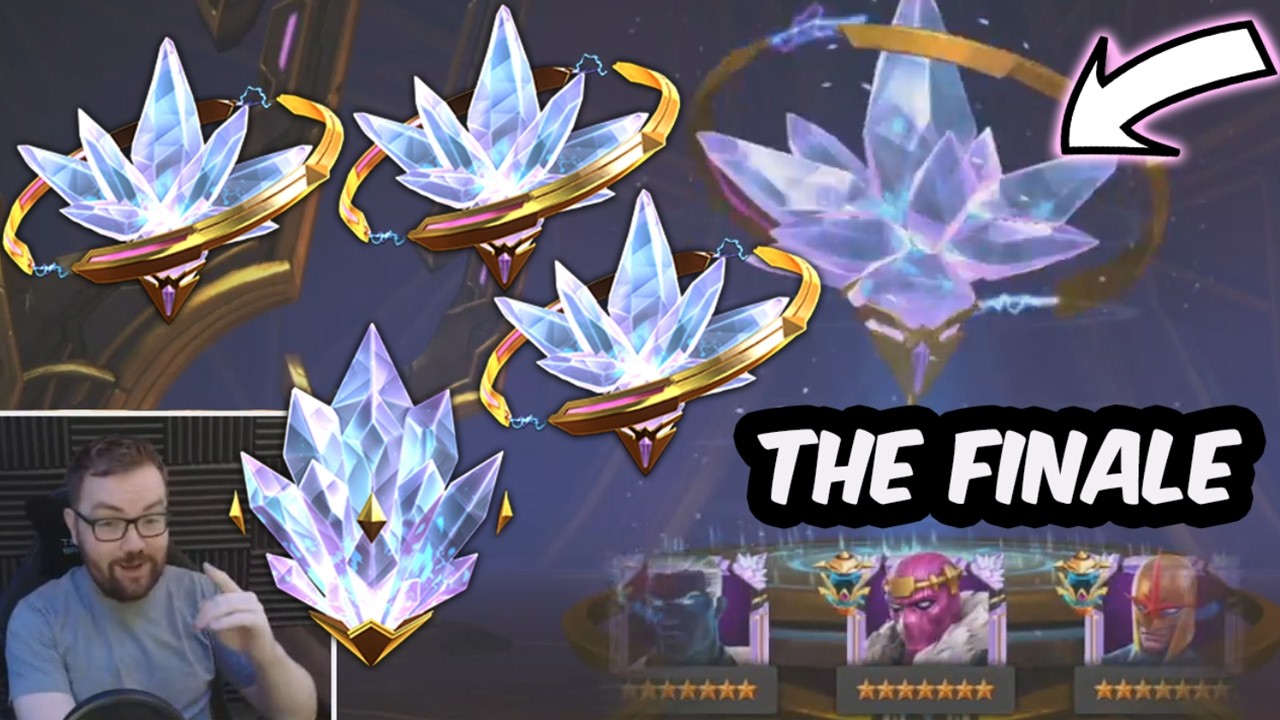 3x 7 Star Greater Empowered Crystals + 60x Empowered Crystal Opening - Marvel Contest of Champions