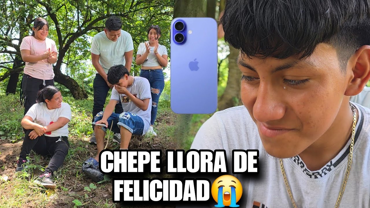 Asi Reccionó CHEPE Al Ver El Telefono De Sus Sueños😭Nunca Imagino Tener Esta Gran Sorpresa Hoy😱