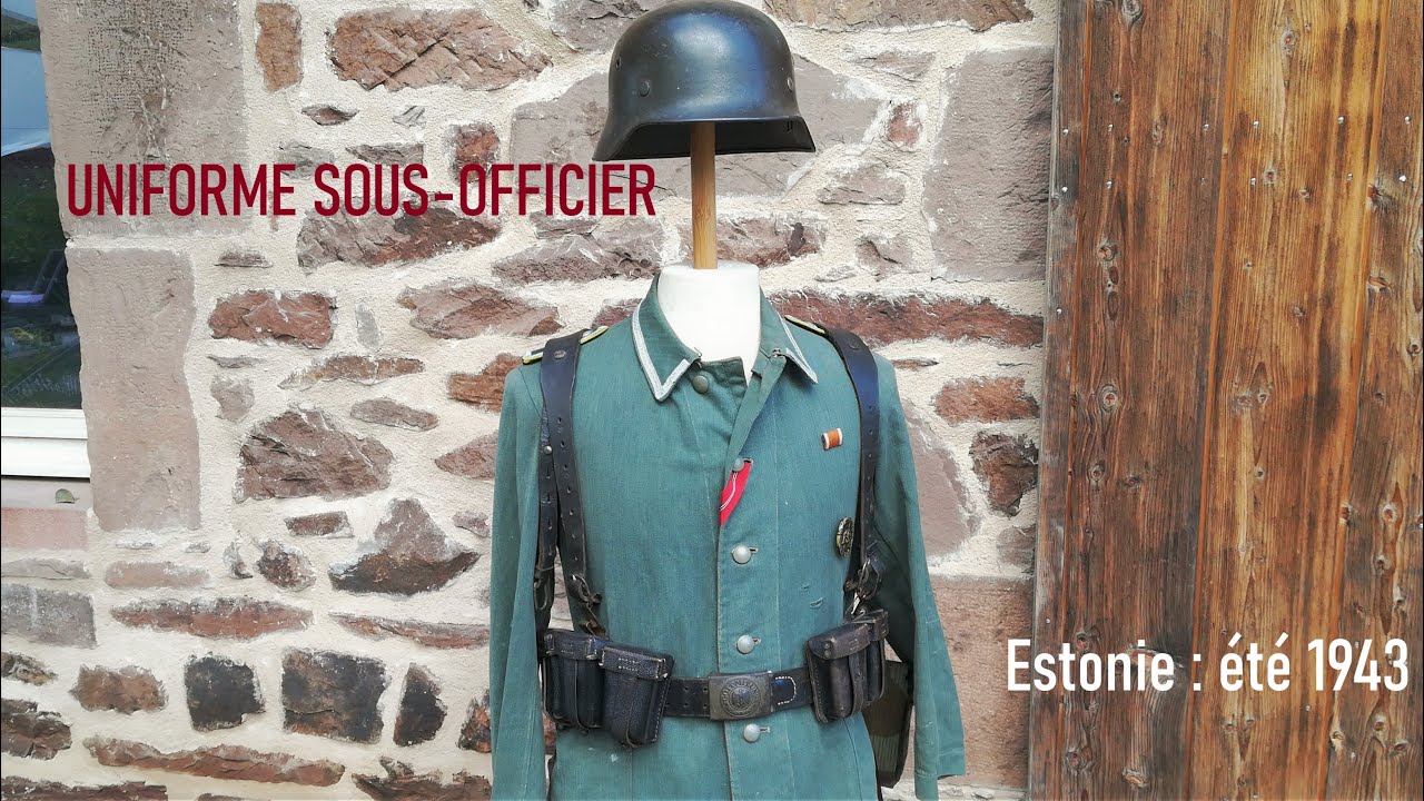 Présentation uniforme allemand ww2 : été 1943