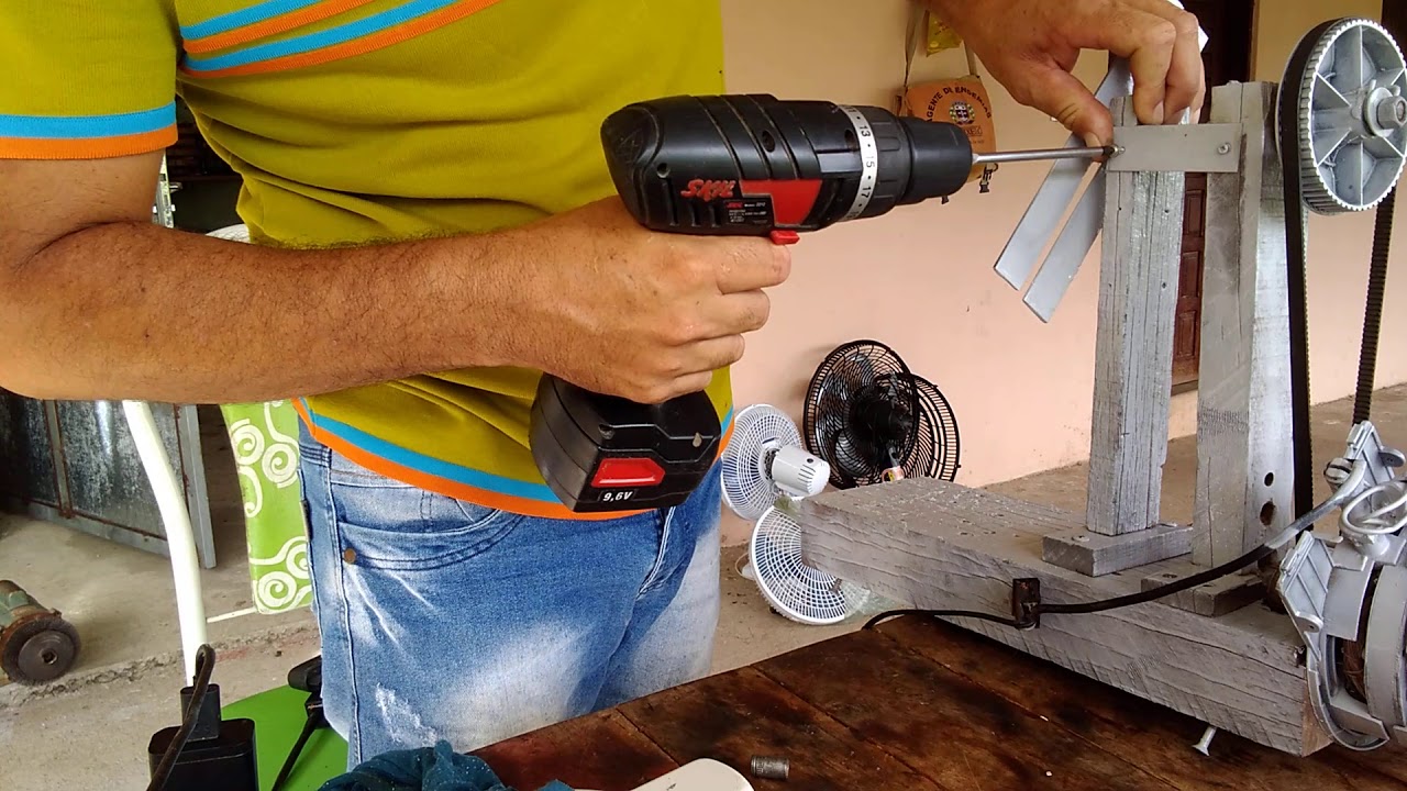 Construindo minha bobinadeira elétrica com peças recicladas