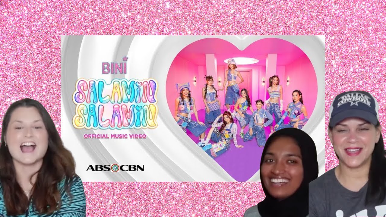 BINI | 'Salamin, Salamin' Official Music Video - REACTION!!!!