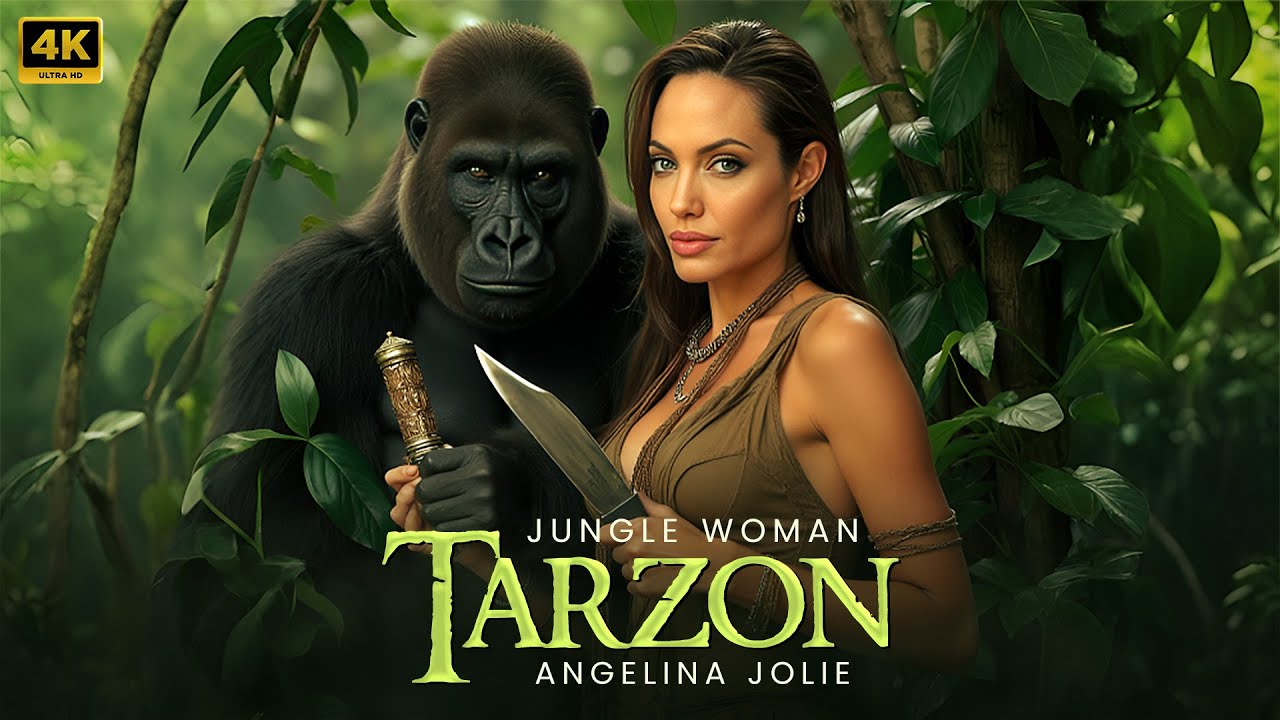 TARAZON 2 : Angelina Jolie | New Action Movie Concept AI 2025 | Full Movie | 4K Ultra #actionmovies