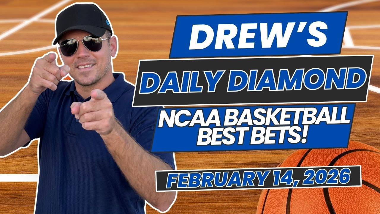 College Basketball Picks Today | CBB Predictions | Drew's Daily Diamond 2/14/26