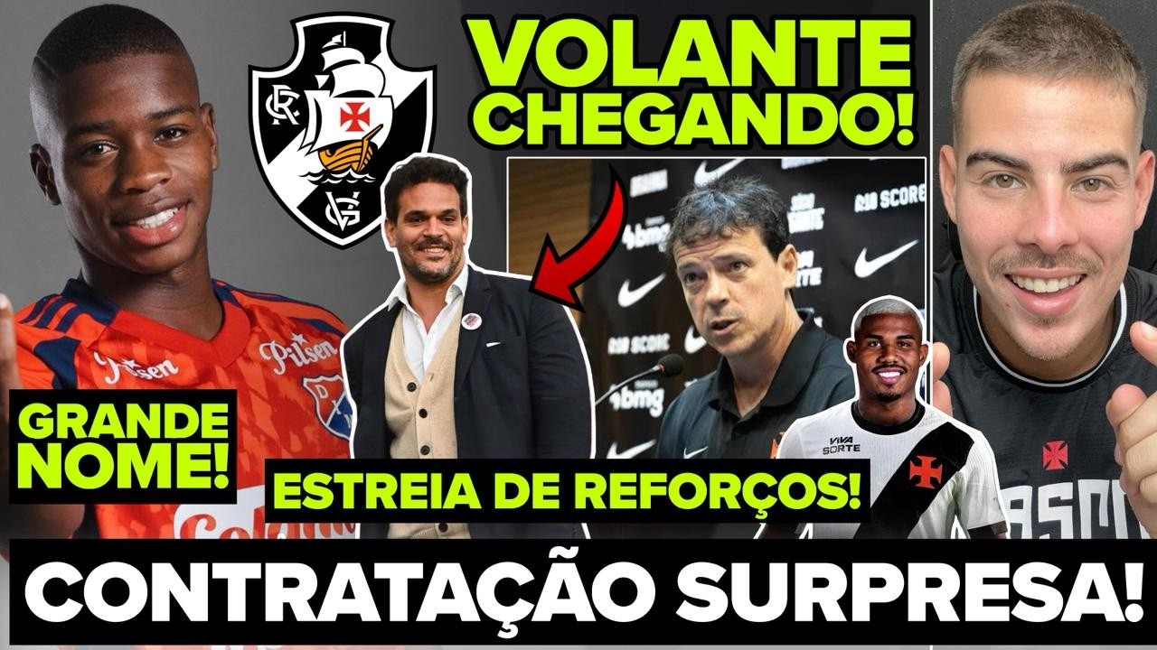 CONTRATAÇÃO SURPRESA! VASCO ENCONTRA NOVO REFORÇO NA AMÉRICA DO SUL! ESTREIA DE CUIABANO! E MUITO+