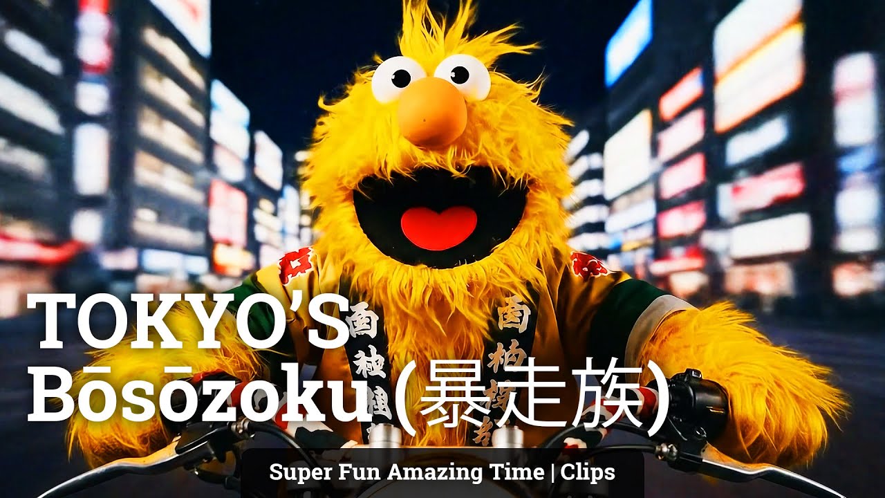 Inside Japan's Craziest Biker Gang: The Bōsōzoku Uprising! 🎌 | CLIP