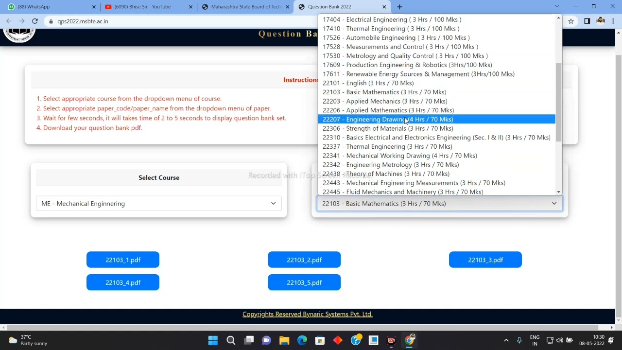 msbte summer exam 2022 doubts cleared, question bank, online paper! #msbtenewupdates @BhiseSir
