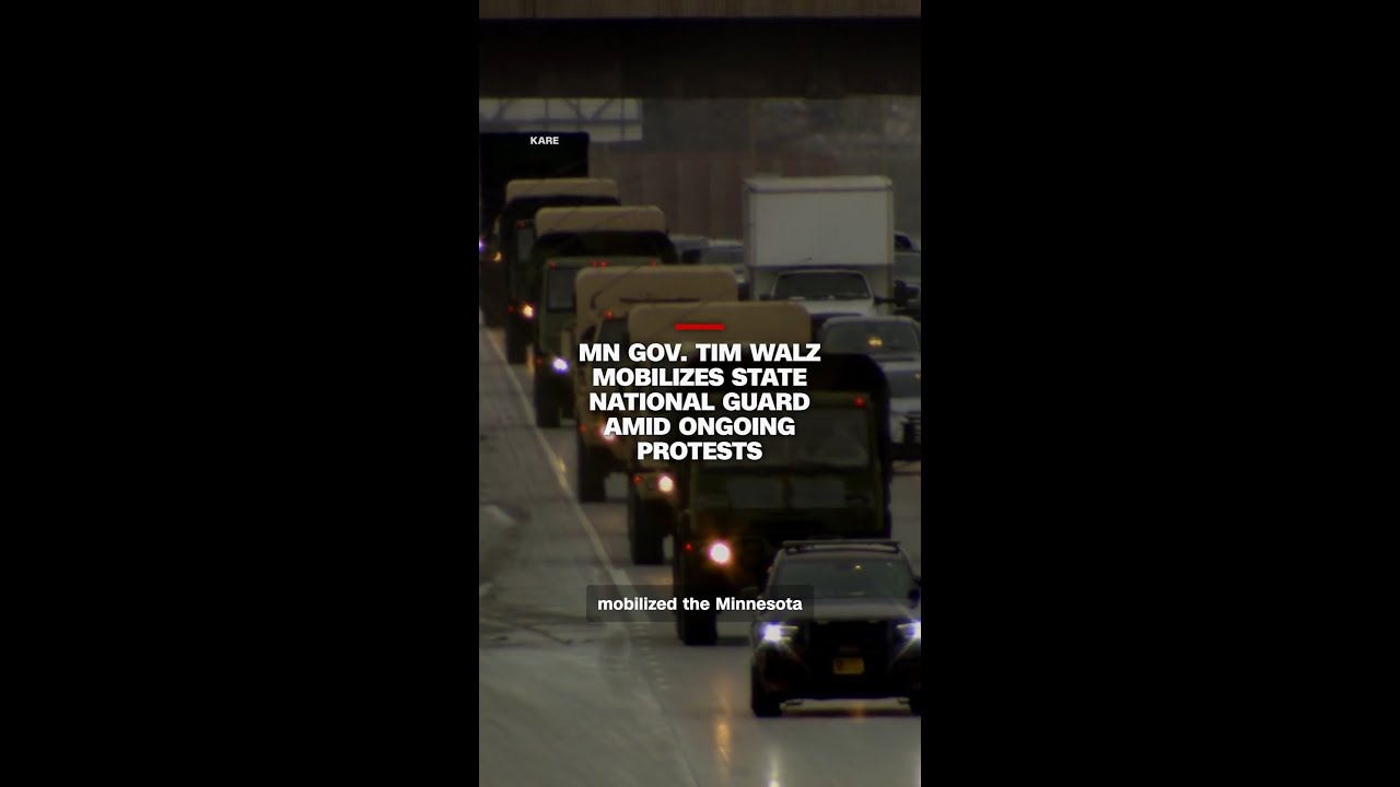 MN&nbsp;Gov. Tim Walz mobilizes state National Guard amid ongoing protests
