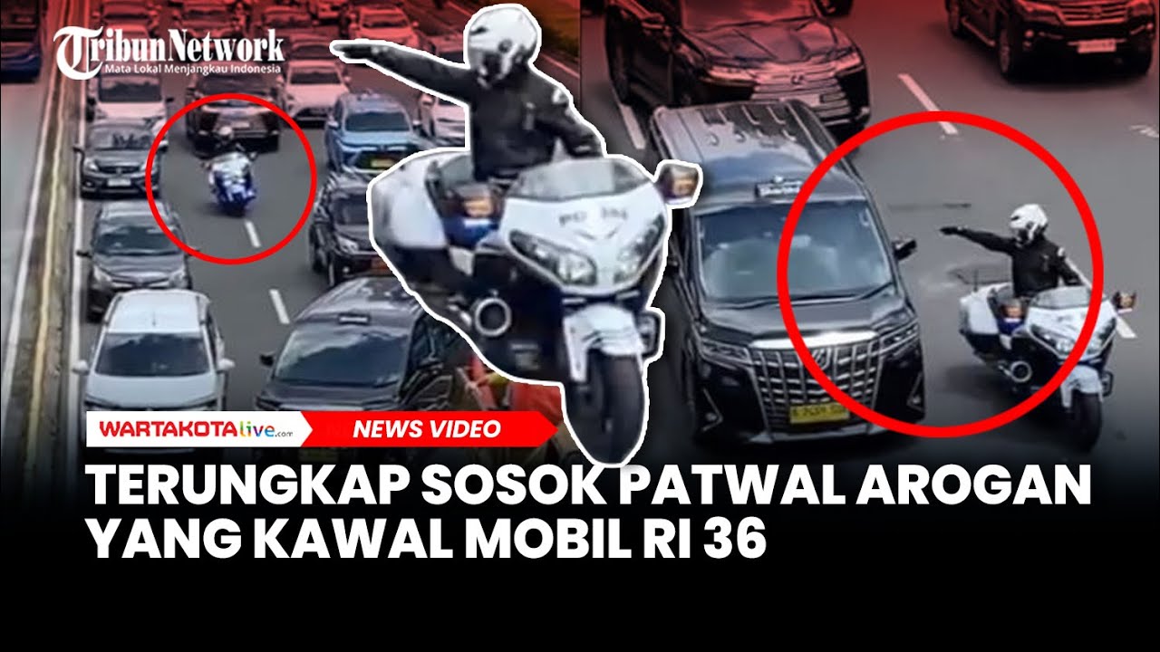 Terungkap Sosok Patwal Arogan yang Kawal Mobil RI 36, Polda Metro Jaya Minta Maaf