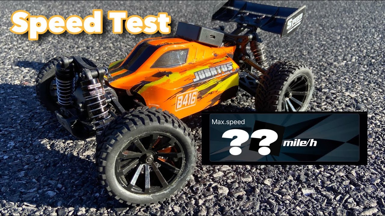 Jubatus W/ Upgrades - 4600kv Brushless Motor, JX Servo, Shocks, Wheels & Tires - 2S & 3S Speed Test