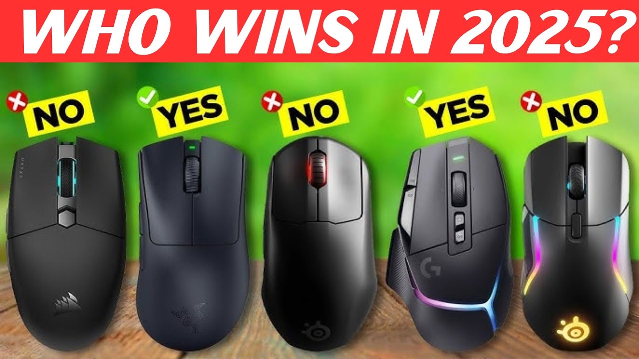 Top 7 BEST Gaming Mice of 2025! Ultimate Buyer's Guide