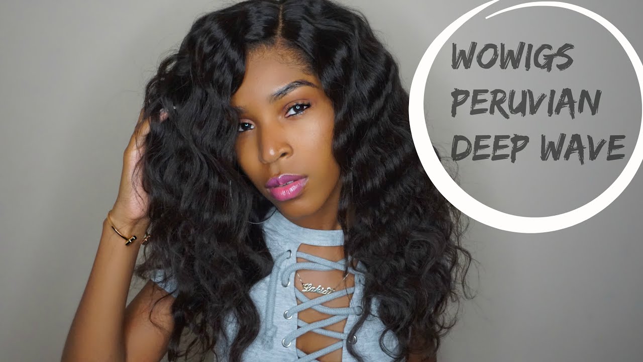 You need this hair ♡ Wowigs Peruvian Deep Wave