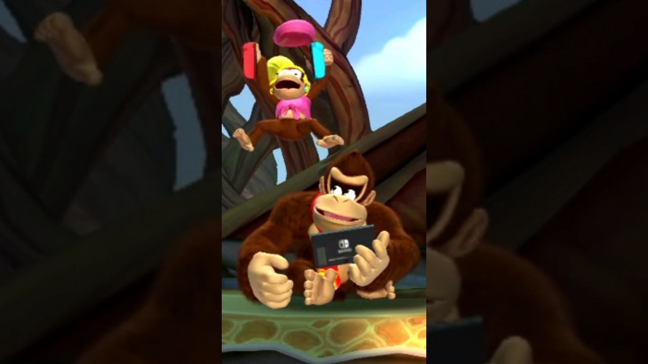 Donkey Kong Tropical Freeze Idle Animation 🎮🐒