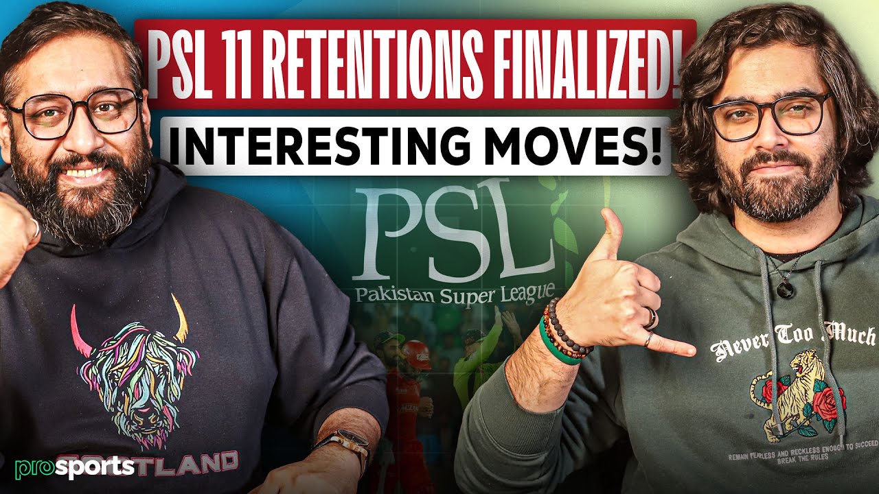 Which PSL Franchise Had the Best Retentions? | Steve Smith to Sialkot Stallionz! | PSL 11 HYPE!