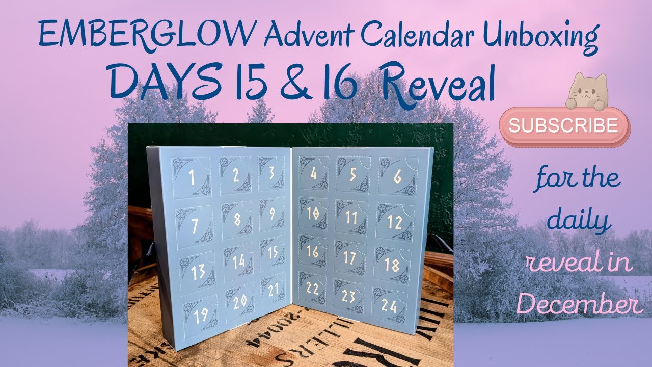 D&D Advent Calendar Unboxing: Dice, Miniatures & More