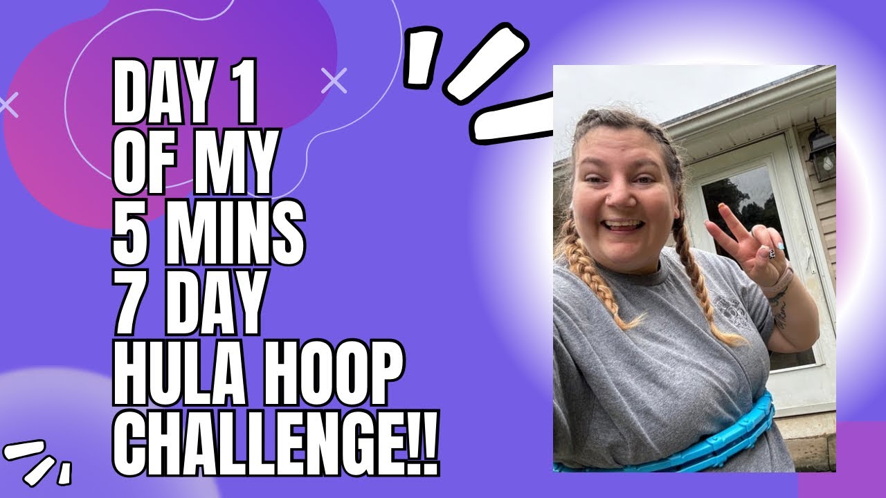 Spin Into Shape : 7 Days, 5 Minutes With A Hula Hoop 💃 @TracesofTwaunsLife  #hulahoop #challenge 
