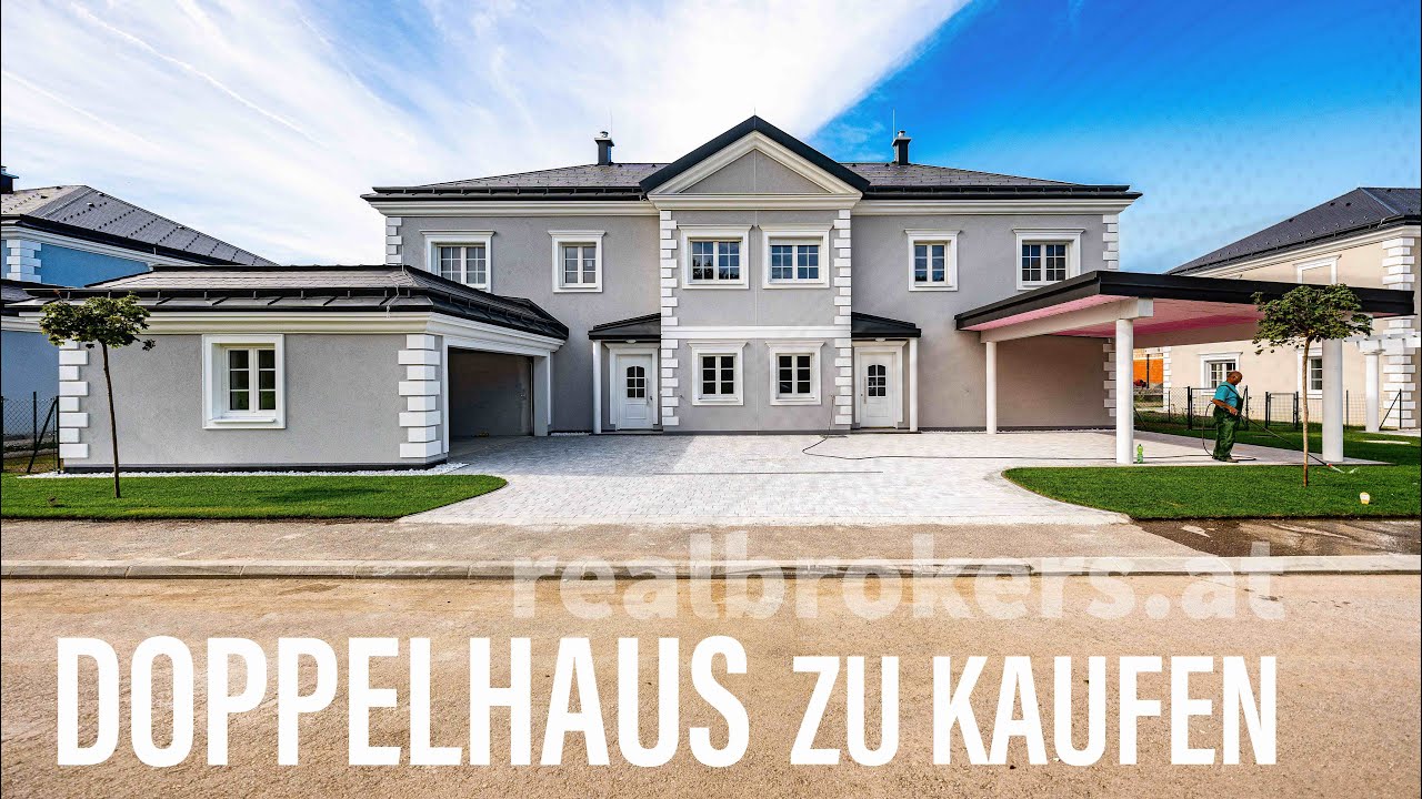 Hochwertiges niedrigenergie Doppelhaus mit privatem Seezugang ! www.realbrokers.at